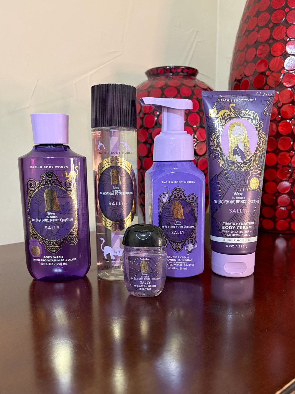 Bath & Body Works Sally 5 Piece full Size Set Nightmare Before Christmas NWT